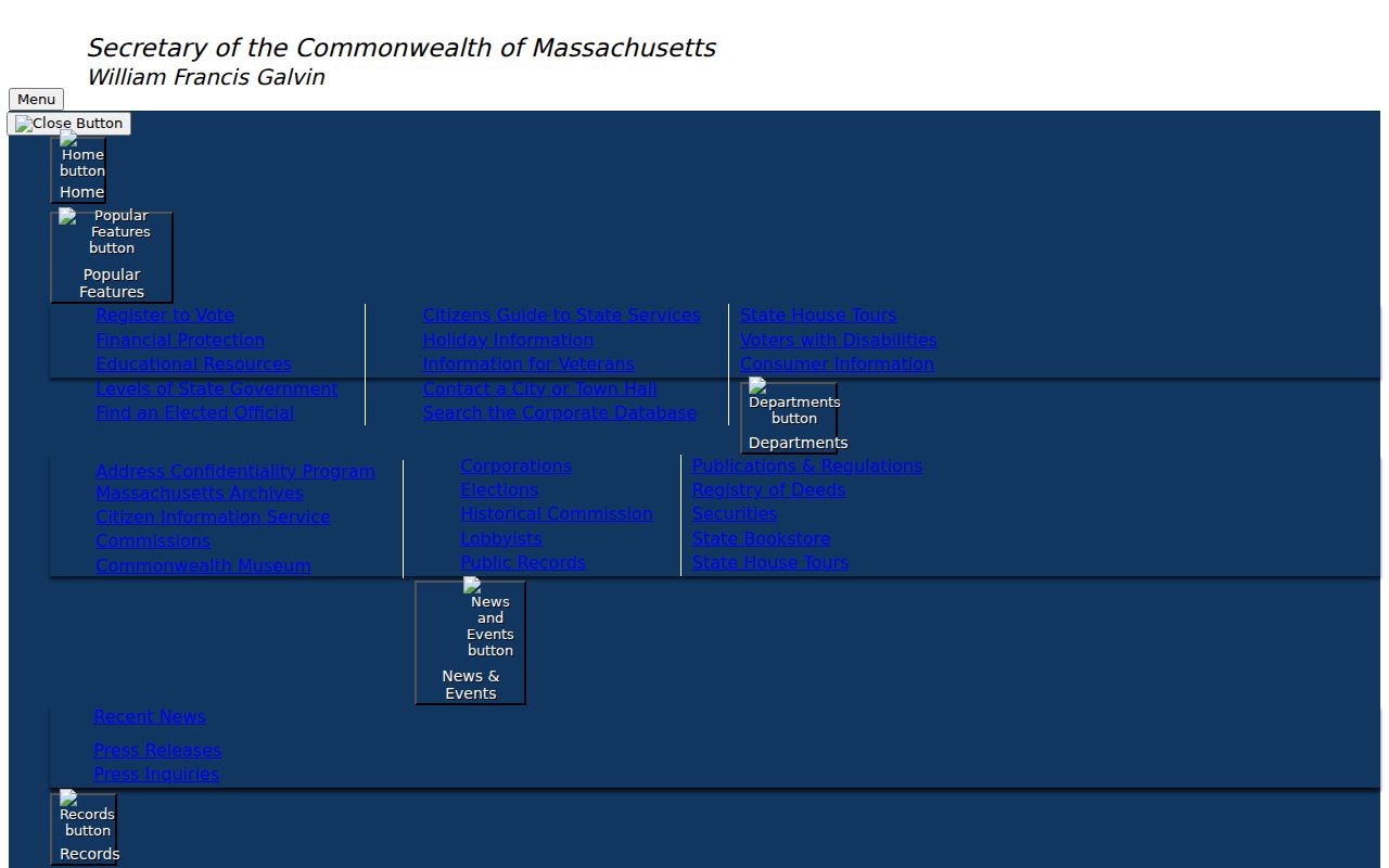 Malden residents directory Massachusetts voter status search form